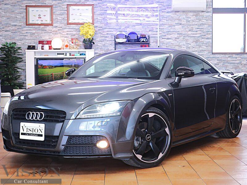 AUDI (8J) TT クーペ 1.8 TFSI Sラインコンペティション 全国110台限定車 後期モデル タイミングチェーン 専用19inAW&大型リアスポイラー  '2013