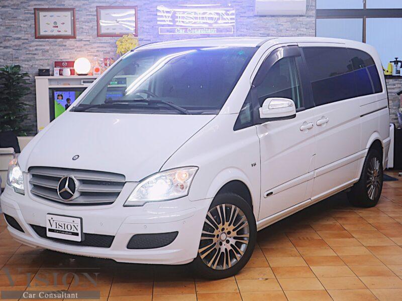 M-BENZ (W639) Vクラス V350 ホワイト エディション 後期モデル 全国50台限定車 専用18inAW PTS 両側パワースライドドア  '2013