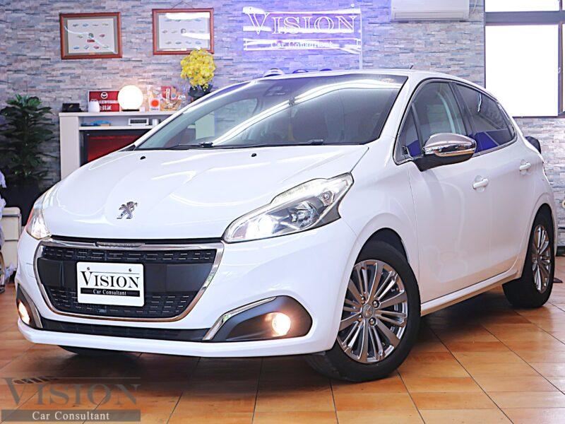 Peugeot (A9) 208 アリュール 1.2Lターボ110ps 6AT 純正16inAW クルコン ナビ バックカメラ Bluetooth ドラレコ＆デジタルインナーミラー 車検R10年2月  '2017
